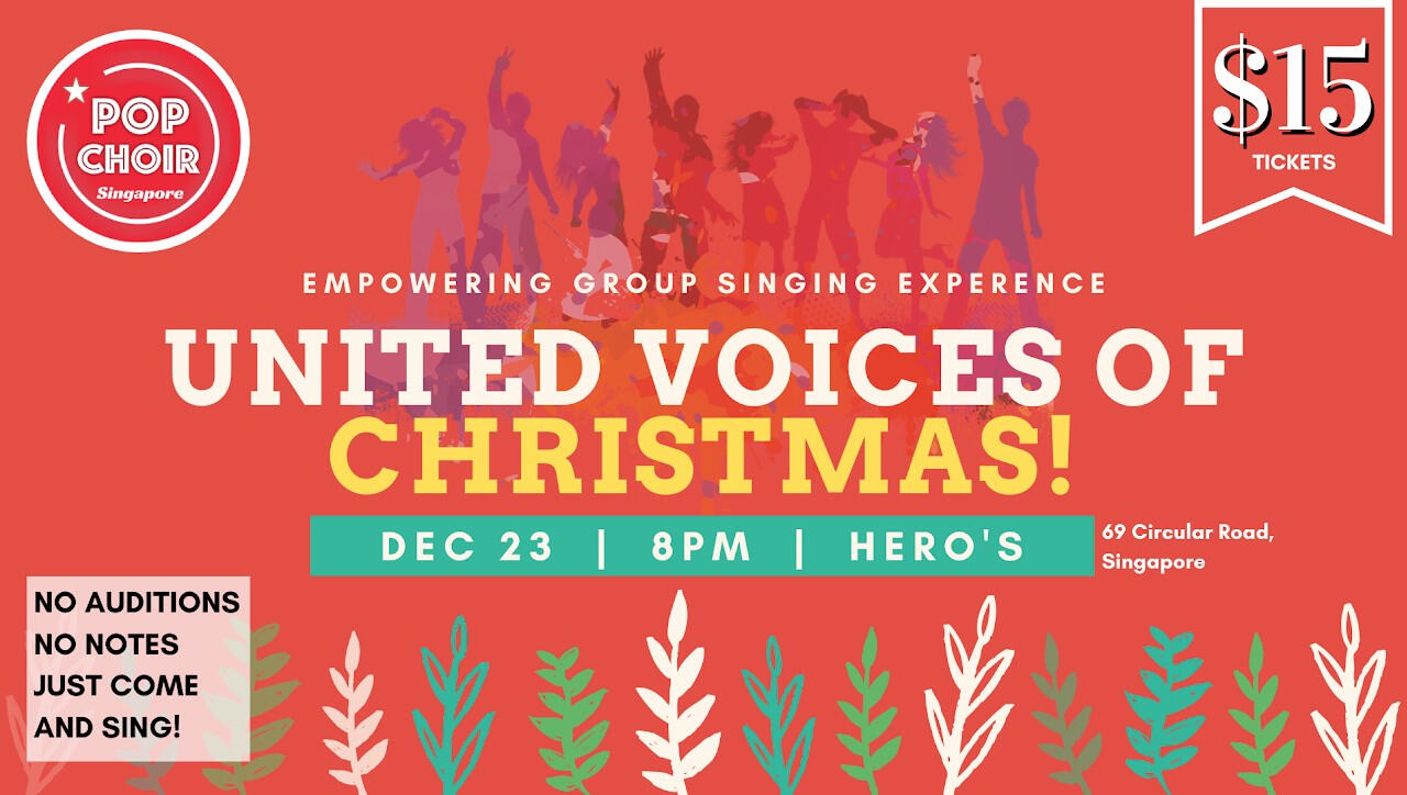 Organization and Execution of an event United Voices of Christmas