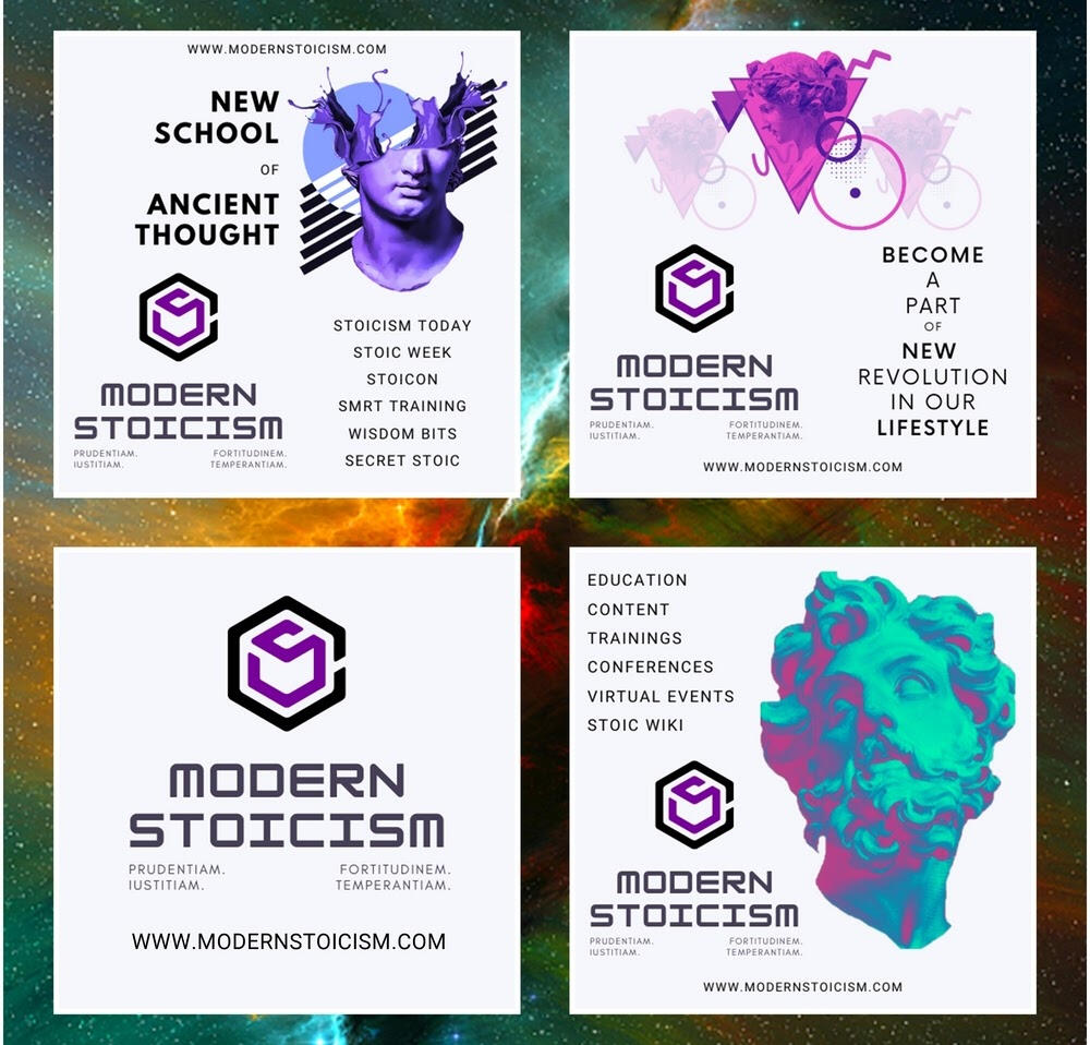 Promo Material for **Modern Stoicism**